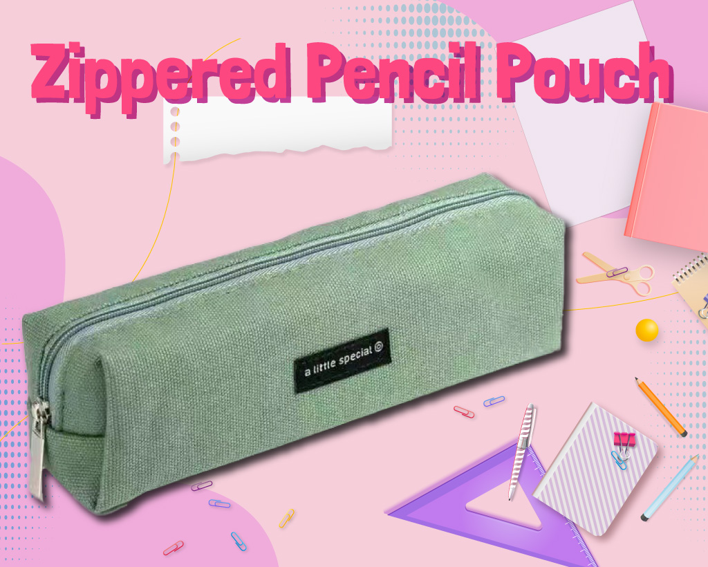 Zippered Pencil Pouch