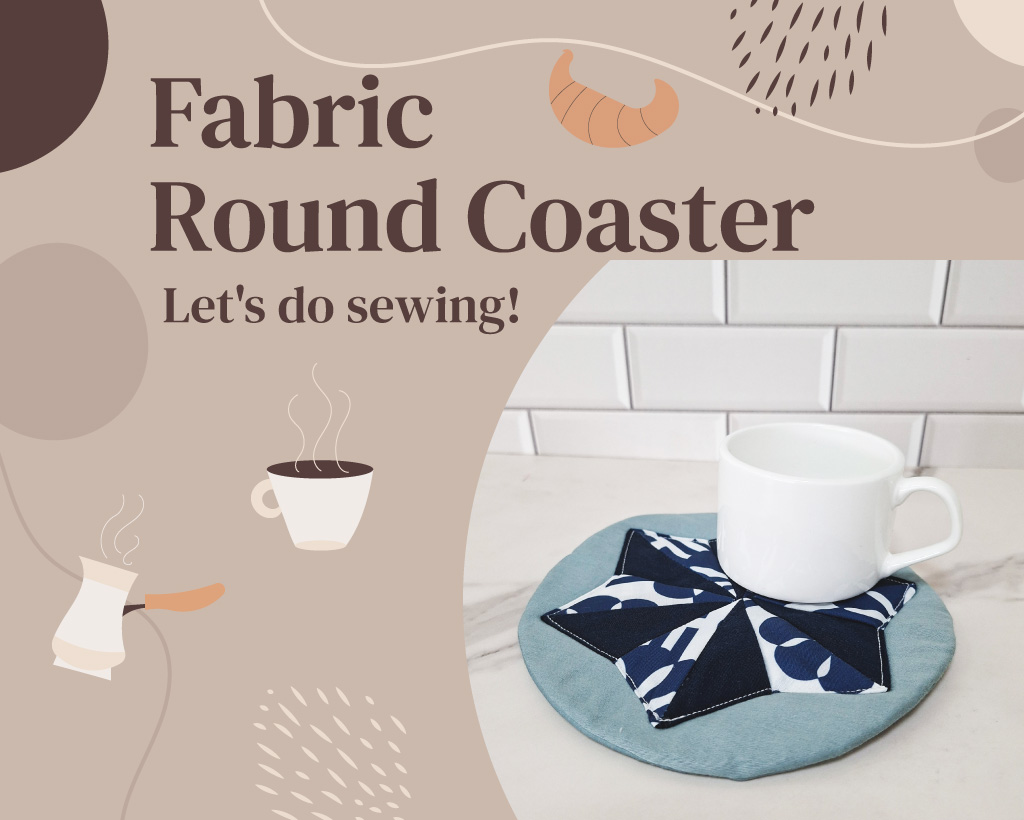 Fabric Round Coaster
