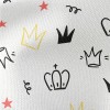 King Queen Crown Waterproof Canvas