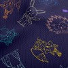 Winter Animal Sketches Athletic Mesh Flat Back