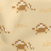 Pixel Style Shells Stretch Ponte