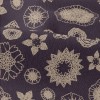 Delicate Coil Flowers Modern Jersey