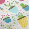 Cute Garden Potted Plants Performance Linen