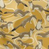 Realistic Hand Painted Brown M Lightweight Cotton Poplin