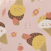 Mixed Ice Cream Cone Midweight Cotton Poplin