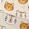 Silly Tiger Head Waterproof Oxford