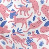 Pink African Leopard Lightweight Cotton Poplin