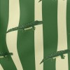 Straight Striped Crocodile Lightweight Cotton Poplin