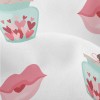 Lips And Heart Jar Lightweight Performance Linen