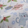 Kittens Celebrate Christmas Performance Linen