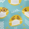Epidemic Prevention Emoji Lightweight Performance Linen