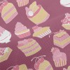 Doodle Pink Cake Dessert Performance Linen