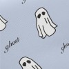 White Cute Ghost Twill