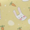 Happy Square Face Rabbit Twill