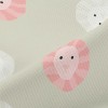 Cartoon Lion Pattern Piqué