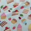 Assorted Sweet Cakes And Berri Birdseye Piqué