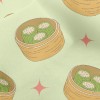 Chinese Green Siew Mai Micro Fleece