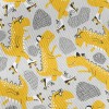 Orange Dinosaur Rollerblading Standard Corduroy