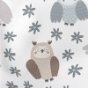 Gentle And Casual Owl Lightweight Cotton Poplin