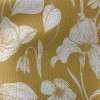 Elegant Large White Flowers Waterproof Canvas