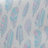Ethnic Style Feathers Twill