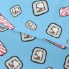 Doodle Japanese Sushi Waterproof Oxford