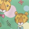 Cute Tiger Big Head Lightweight Cotton Poplin
