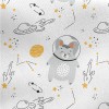 Astronaut Bunny Jersey Backed Fleece