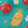 Happy Cartoon Fruits Terry