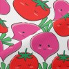 Tomato And Pink Radish Piqué