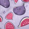 Cute Purple Fig Minky