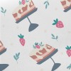 Graffiti Strawberry Flavor Cak Midweight Cotton Poplin