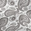 Simple Style Paisley Flower Lightweight Performance Linen