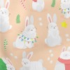 Pet Bunny Opening Presents Lightweight Cotton Poplin