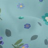 Gentle And Beautiful Flowers Lightweight Performance Linen