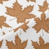 Hand Drawn Autumn Maple Leaves Piqué