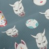 Japanese Traditional Masks Performance Linen