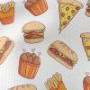 Fried Chicken Burger Pizza Waterproof Canvas
