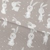 Cartoon Blush Rabbit Waterproof Oxford