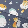 Sleeping Fox At Night Waterproof Oxford