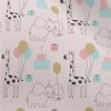 Animals Celebrating Birthdays Chiffon