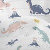 Cute Kids Dinosaur World Lightweight Performance Linen