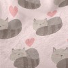 Love Blushing Cat Minky