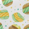 Colorful Watercolor Macarons Midweight Cotton Poplin