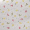 Summer Tropical Fruit Midweight Cotton Poplin