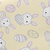Happy Smiling Bunny Midweight Cotton Poplin