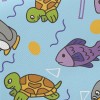 Penguins And Marine Life Twill