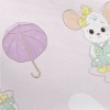 Elegant Cartoon Mouse Pongee