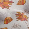 Autumn Leaves Falling Lightweight Performance Linen