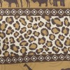 Animal Print Pongee